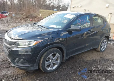 2019 Honda Hr-V Lx z USA, uszkodzony, nr VIN 3CZRU6H33KG724352